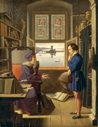 Mephisto och studenten, 1828